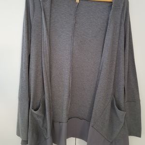 Vera Wang Hooded Cardigan